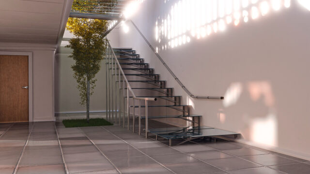 Szklane schody jako połączenie elegancji i funkcjonalności